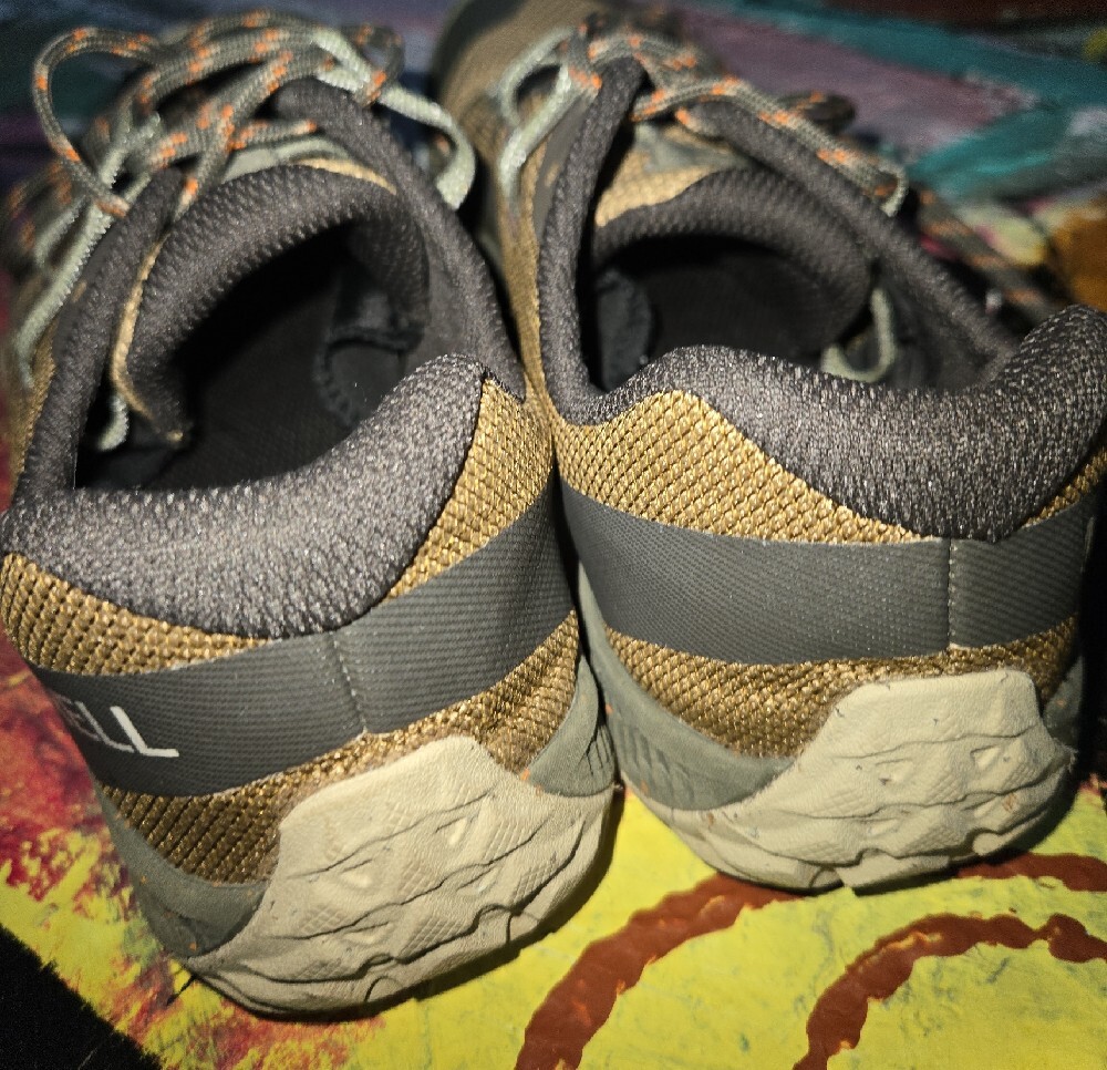 Merrell Men's Olive Brown Trail Sneakers - Picture 4 of 10